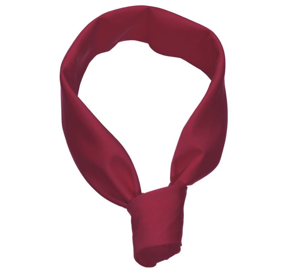 Accessoires: Foulard en triangle + bordeaux