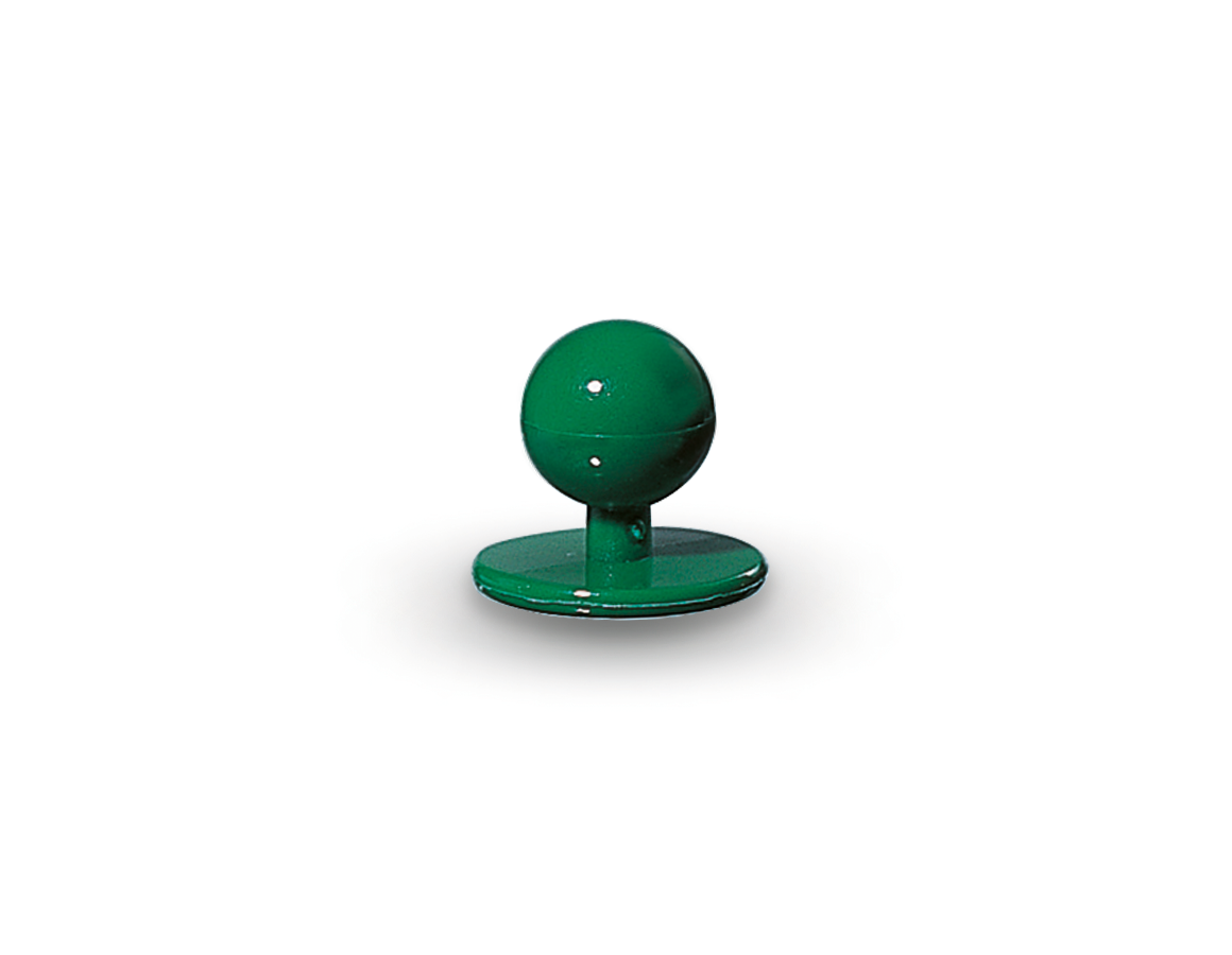 Accessoires: Boutons boules + vert