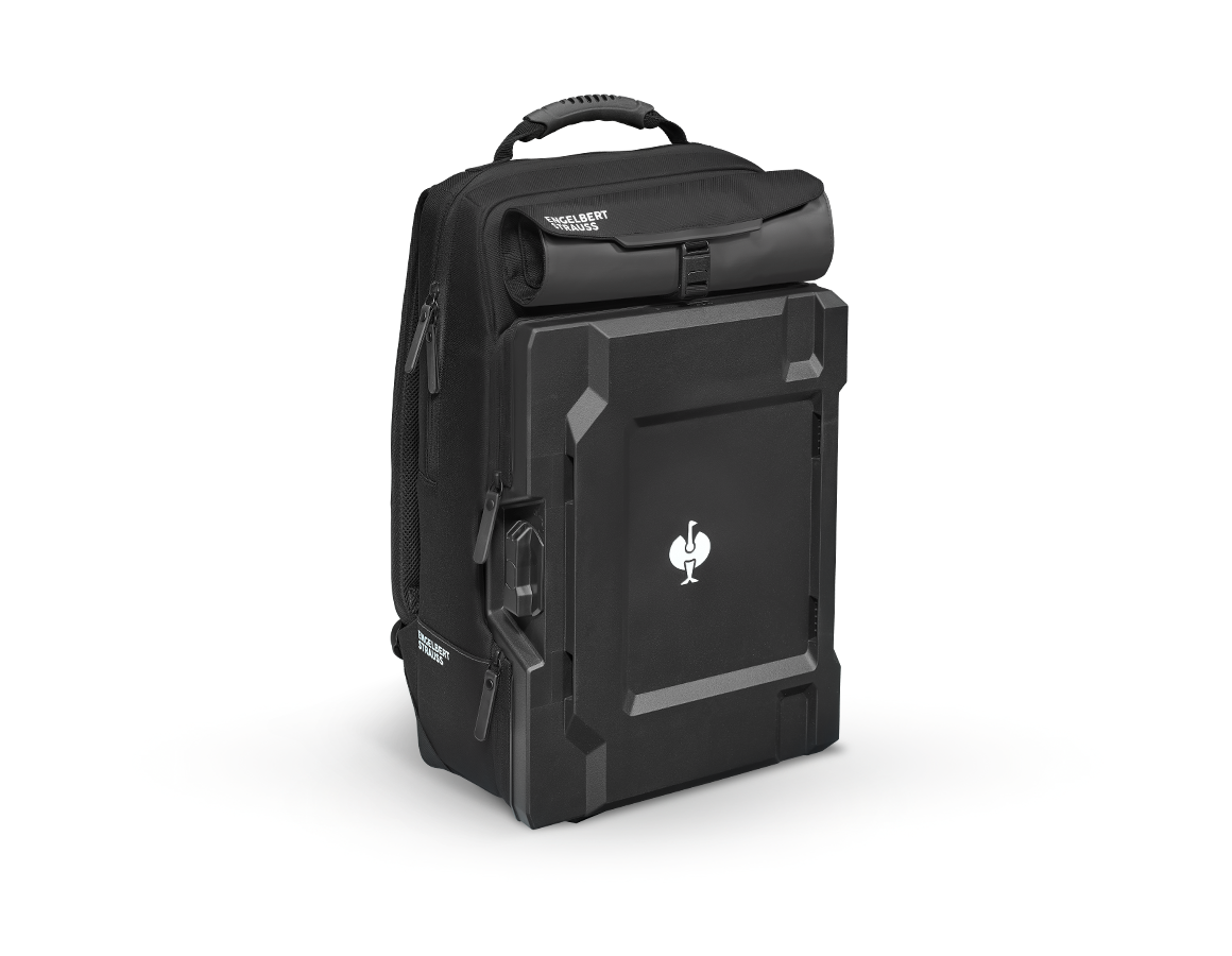 Tool bags: STRAUSSbox backpack + black