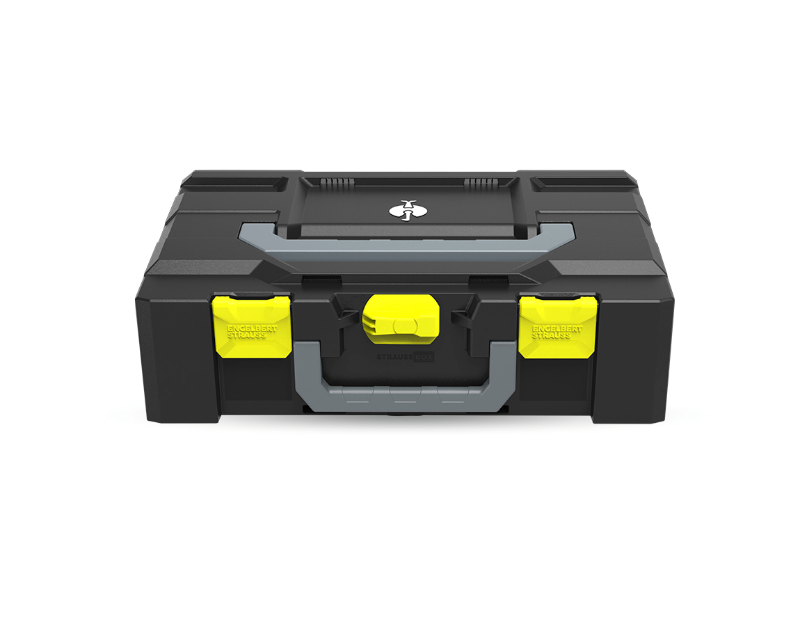 STRAUSSbox System: STRAUSSbox 145 large Color + high-vis yellow