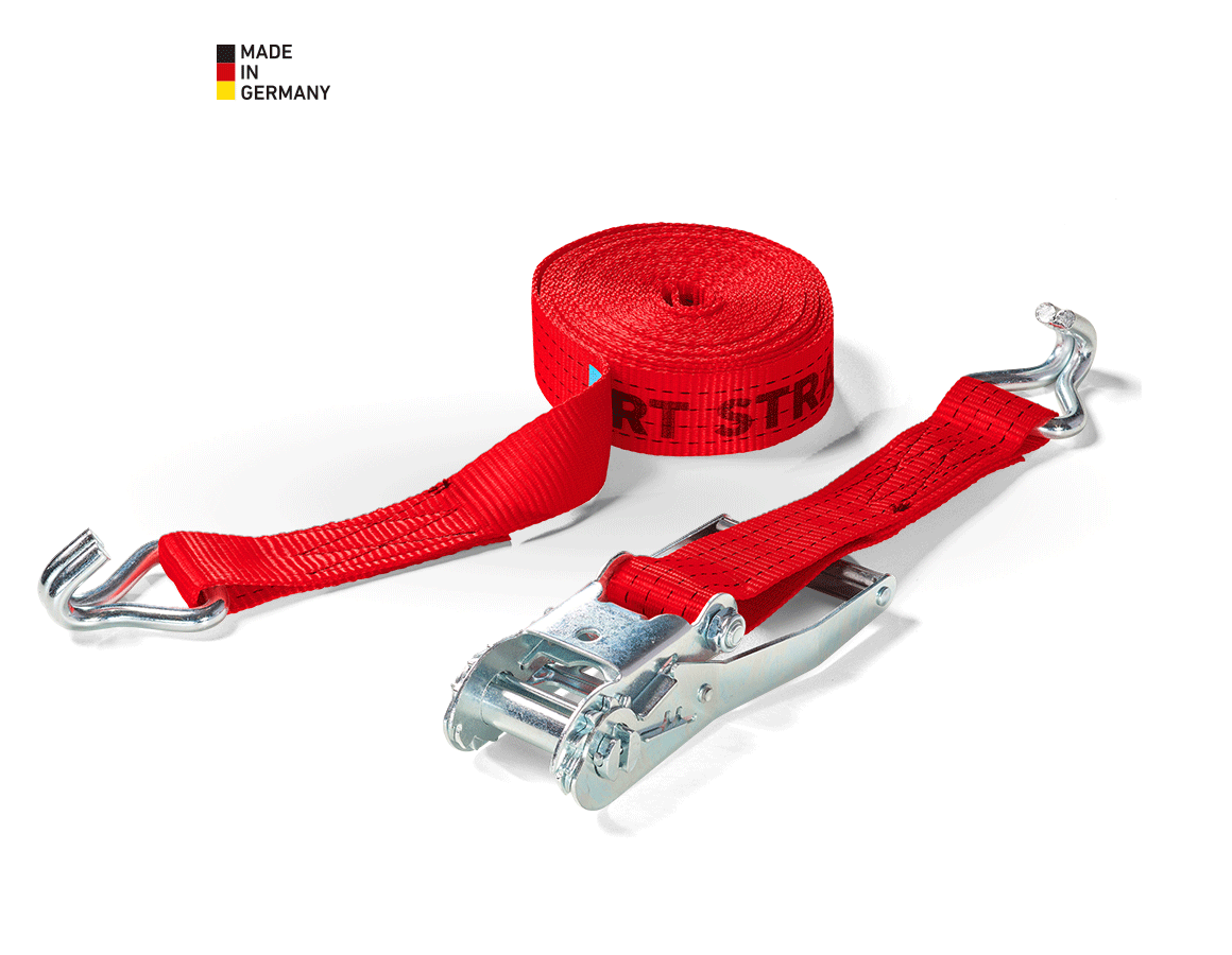 Tension straps: 2 Part Lashing strap with Ratchet + Hooks