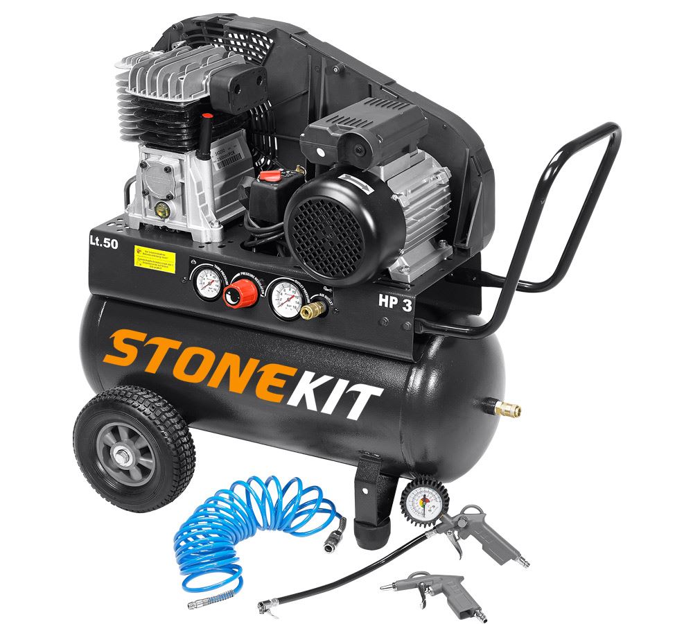 Outils électriques: STONEKIT Compresseur de montage Tech 400