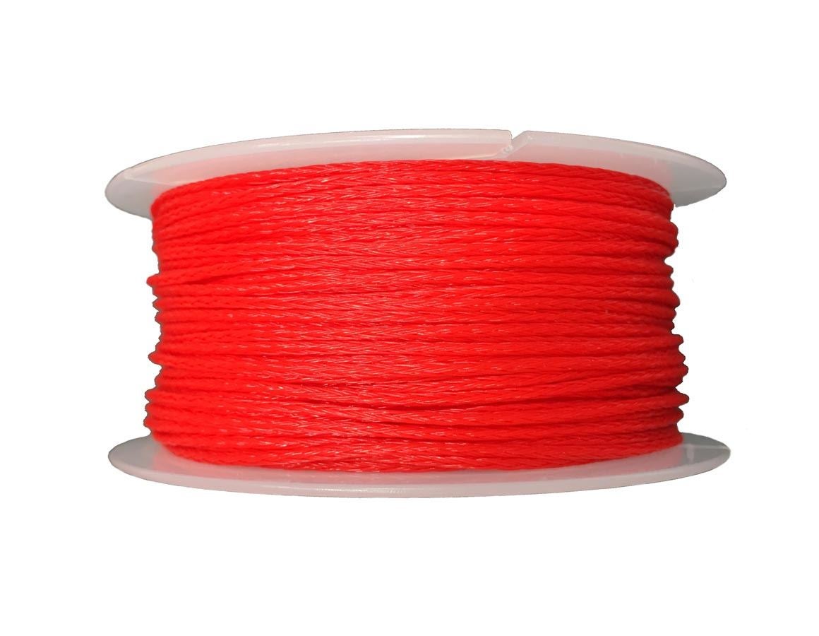 Marking: Polyethylene Cords, red 50 m + red