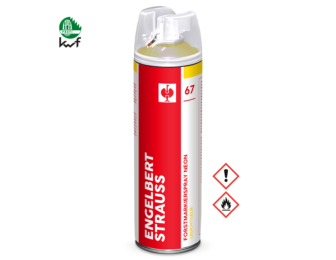 Sprays: e.s. Spray de marquage forestier Neon #67 + jaune vif