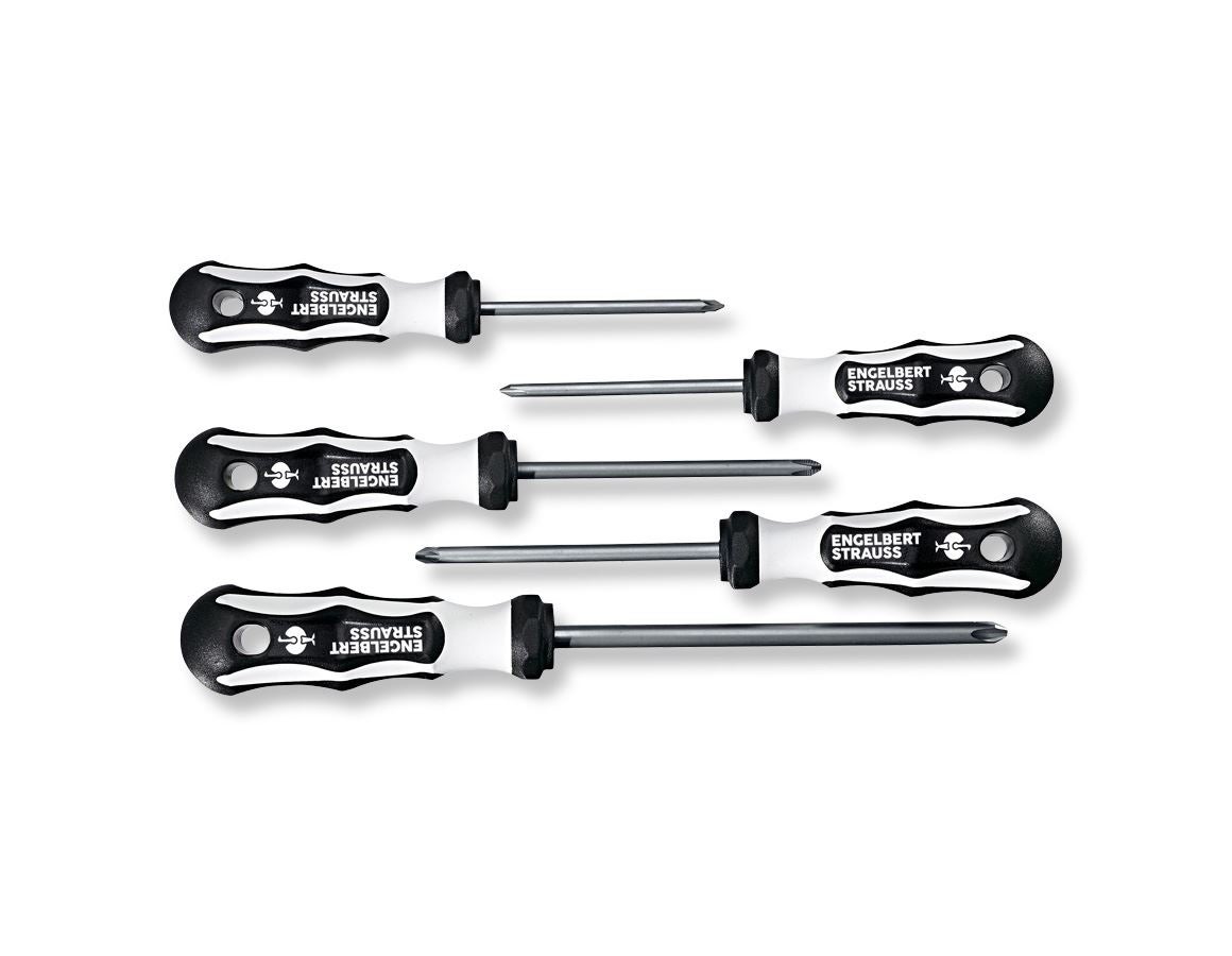 Screwdrivers: Crosshead screwdriver set, stainless steel