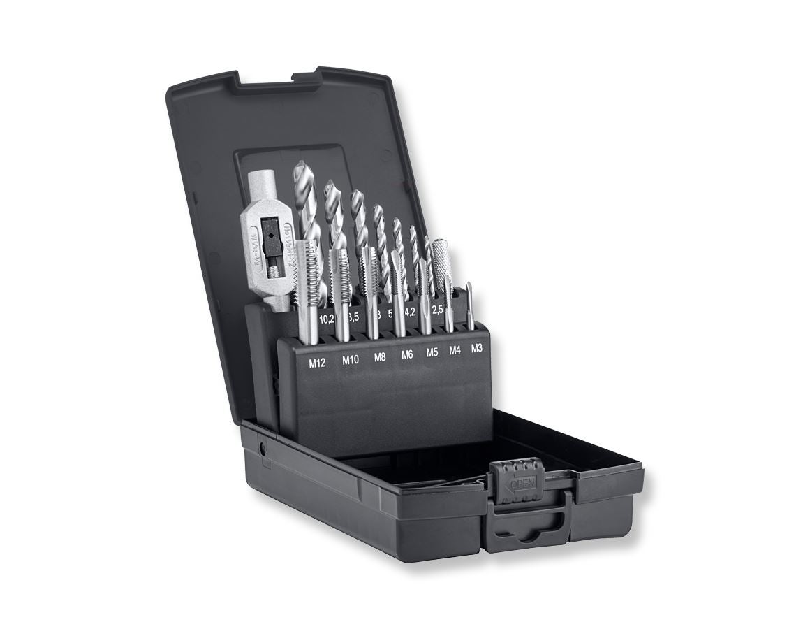 Forets: e.s.Jeu d'embouts de taraudage ébaucheur/finisseur