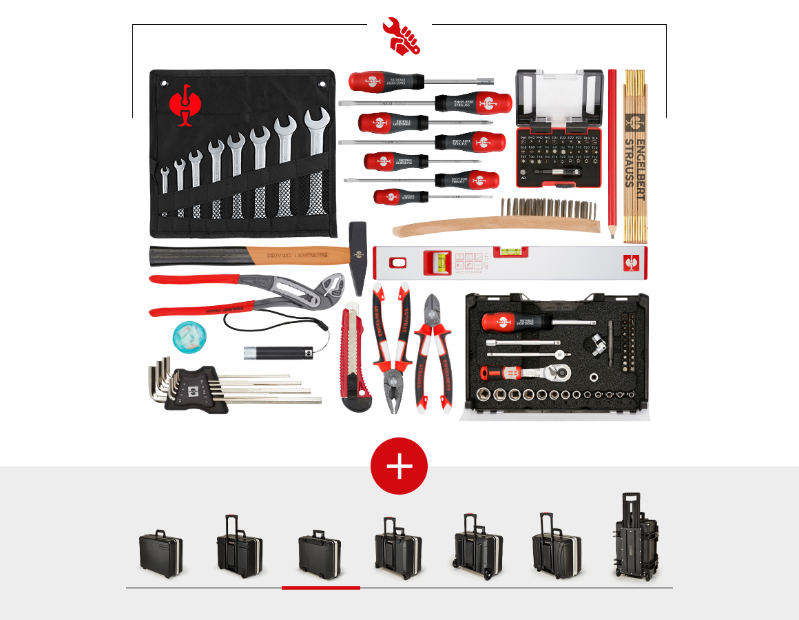 Tool Cases: Tool set Allround including case