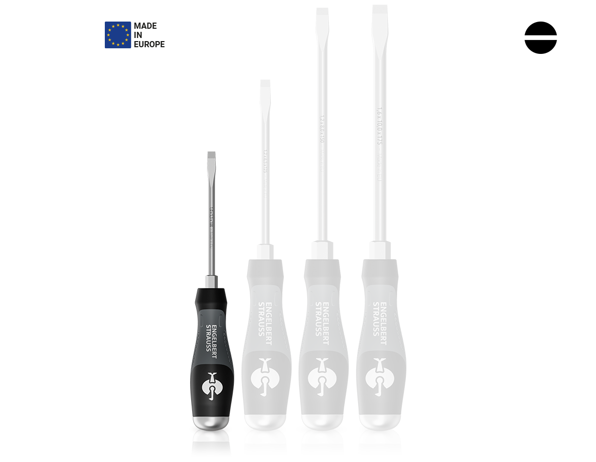 Tournevis: e.s. Tournevis plat 3C scalpro