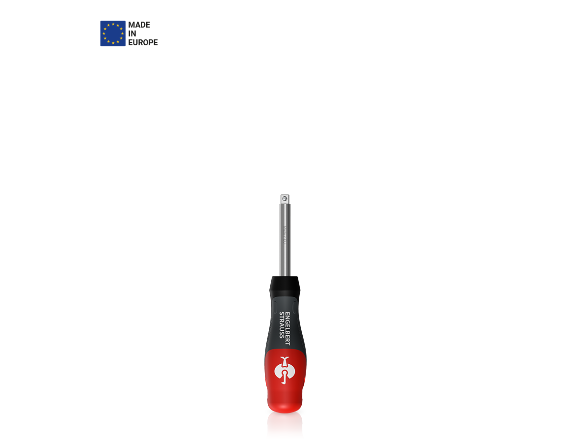 Bits: e.s. 3-C workshop socket handle 1/4"