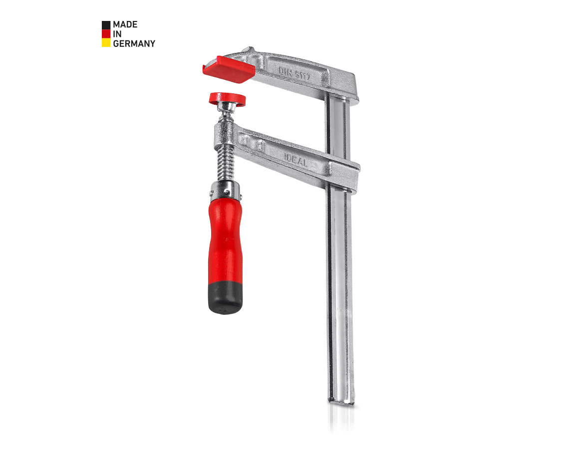 Outils de serrage: Serre-joints à serrage par vis en fonte de moulage