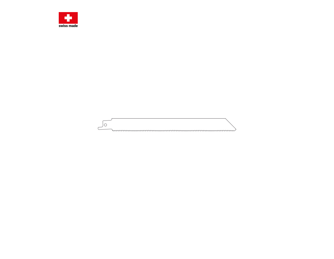 Sägen: Säbelsägeblätter für die Metallbearbeitung