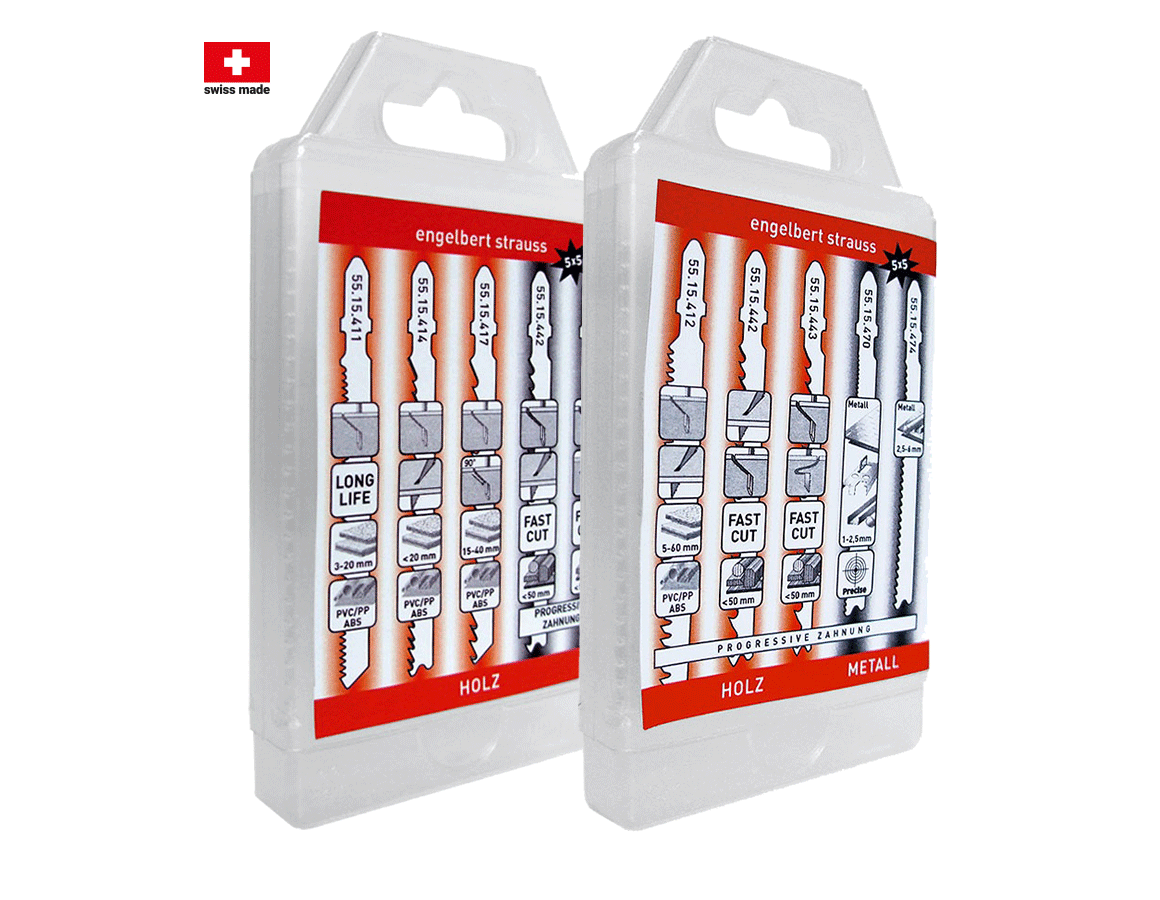 Sawing: Jigsaw Blades Test Set, Pack of 10
