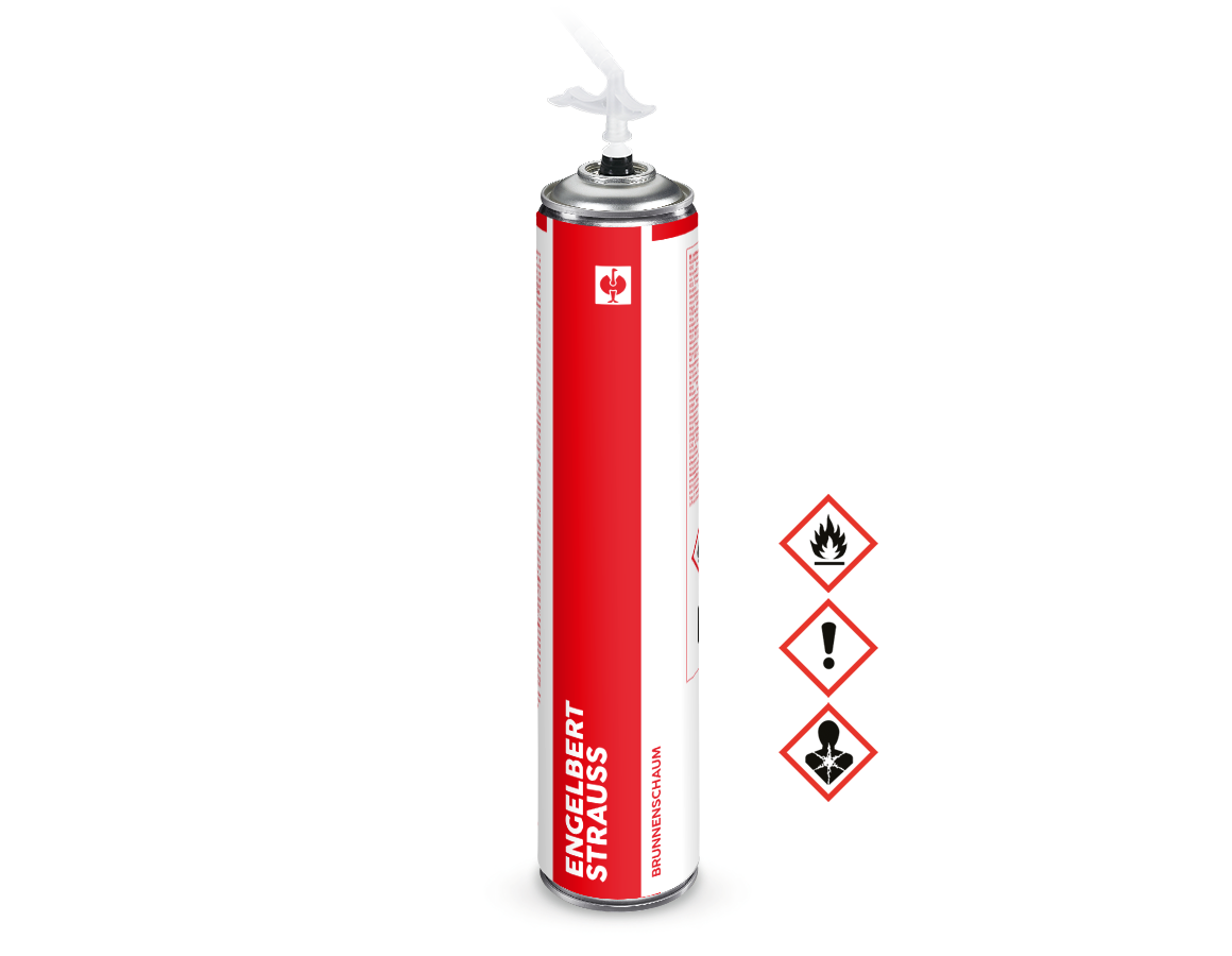 Foam and sealing substances: 1C well foam B2