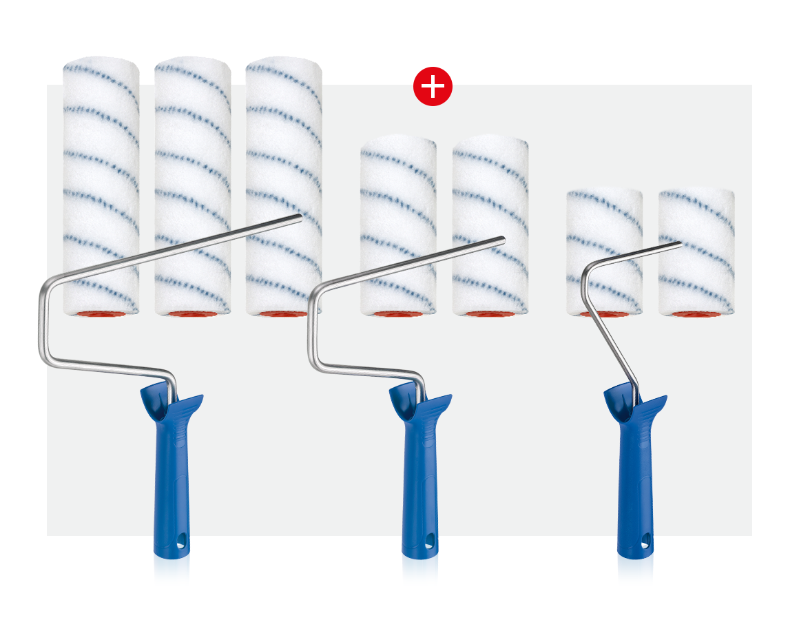 Outils: Kit rouleaux en polyamide polyvalents