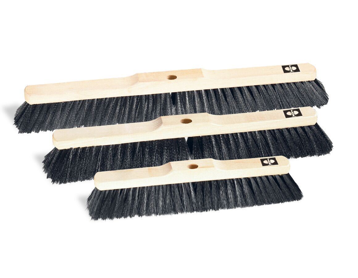 Brooms | Brushes | Scrubbers: Horsehair Floor Broom/Handle Hole