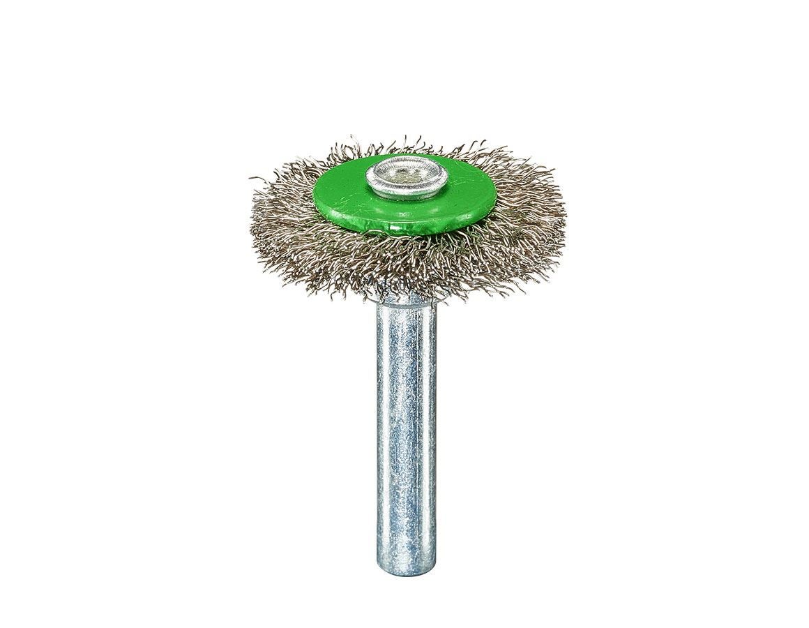 Sanding tools: Wire Wheel Brush with arbor