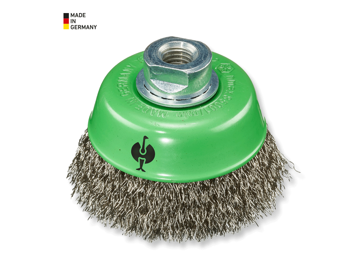 Sanding tools: Crimped Steel Wire Cup Brush