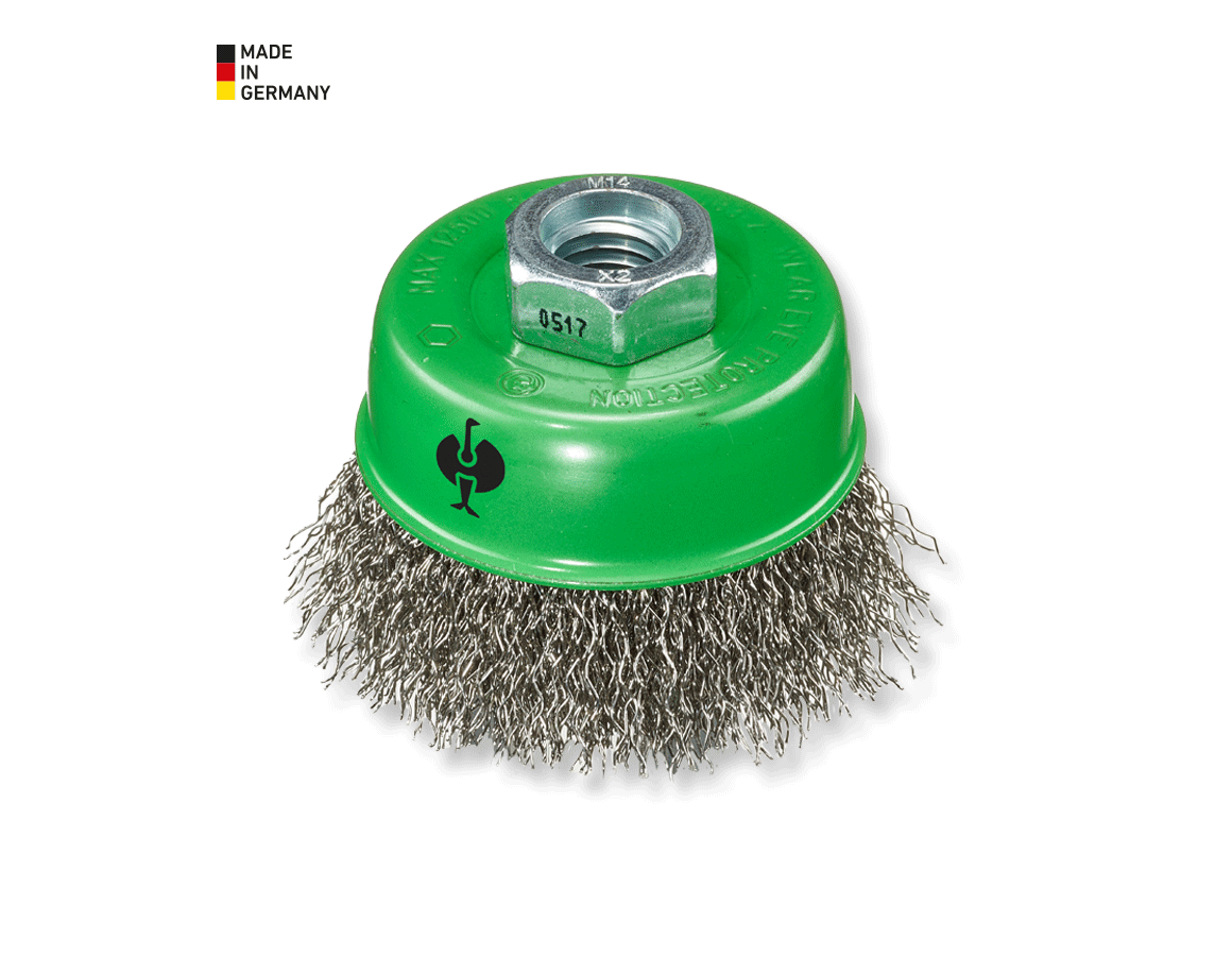 Sanding tools: Crimped Steel Wire Cup Brush