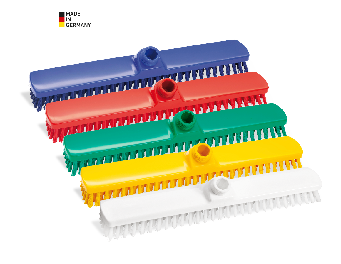 Balais | Brosses | Brosses à récurer: Faubert pour le nettoyage de grandes surfaces, bas + bleu