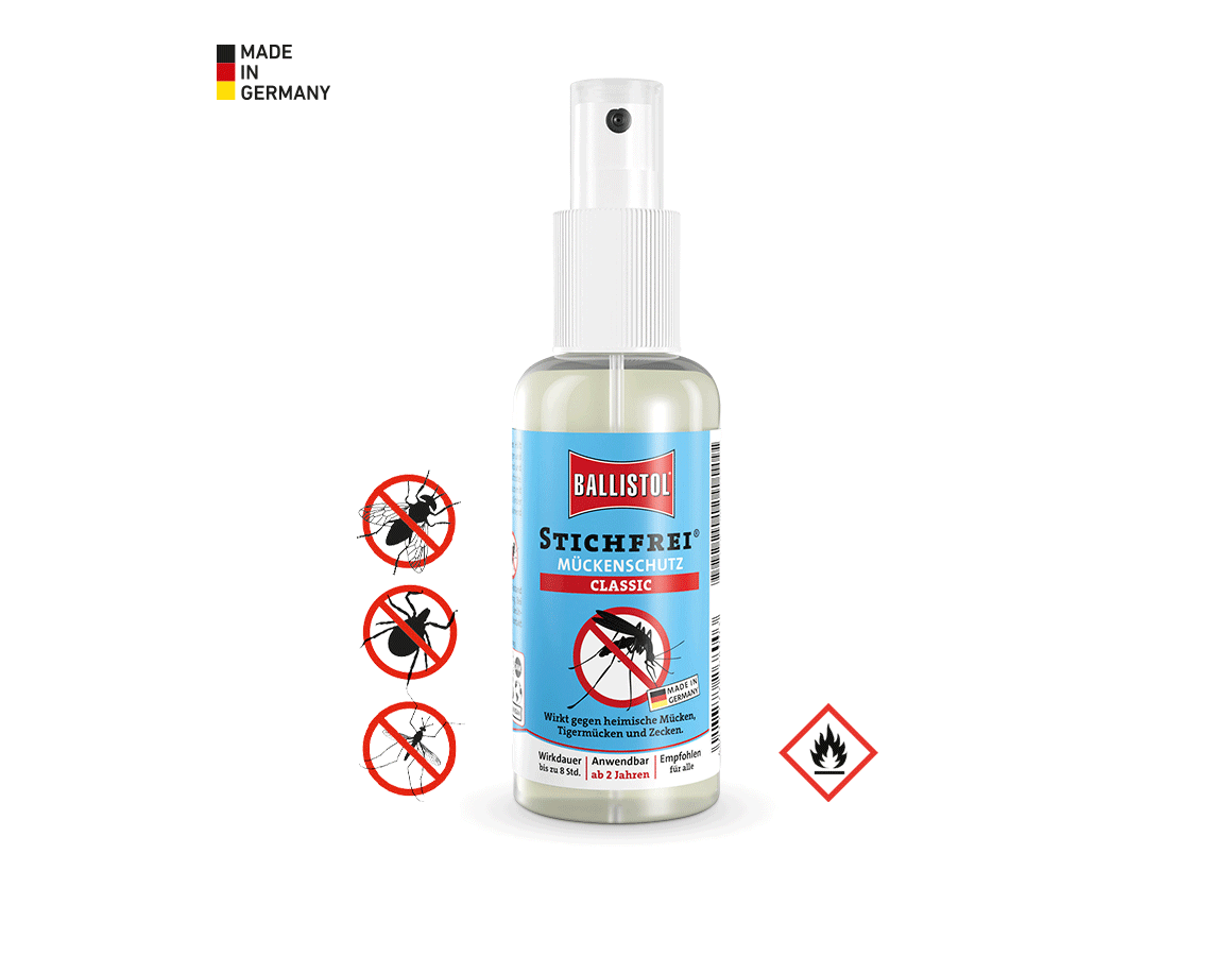 Handreinigung | Hautschutz: Ballistol Mückenschutz-Spray Stichfrei