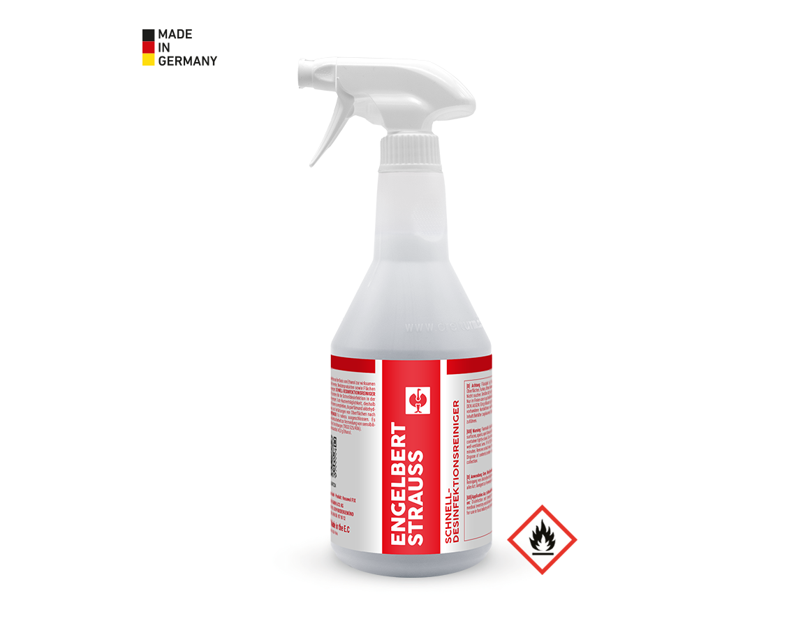 Cleaning agents: Fast-action disinfectant agent, 750ml