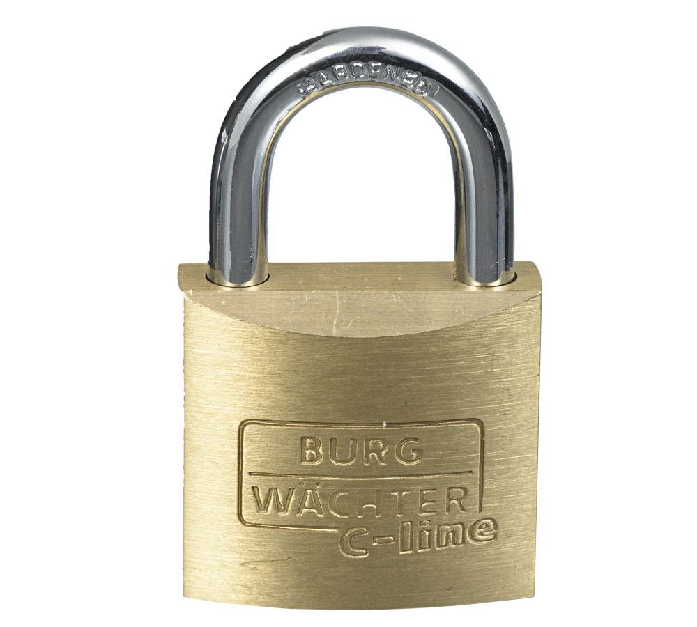 Small parts: Brass Padlock 222 C-Line