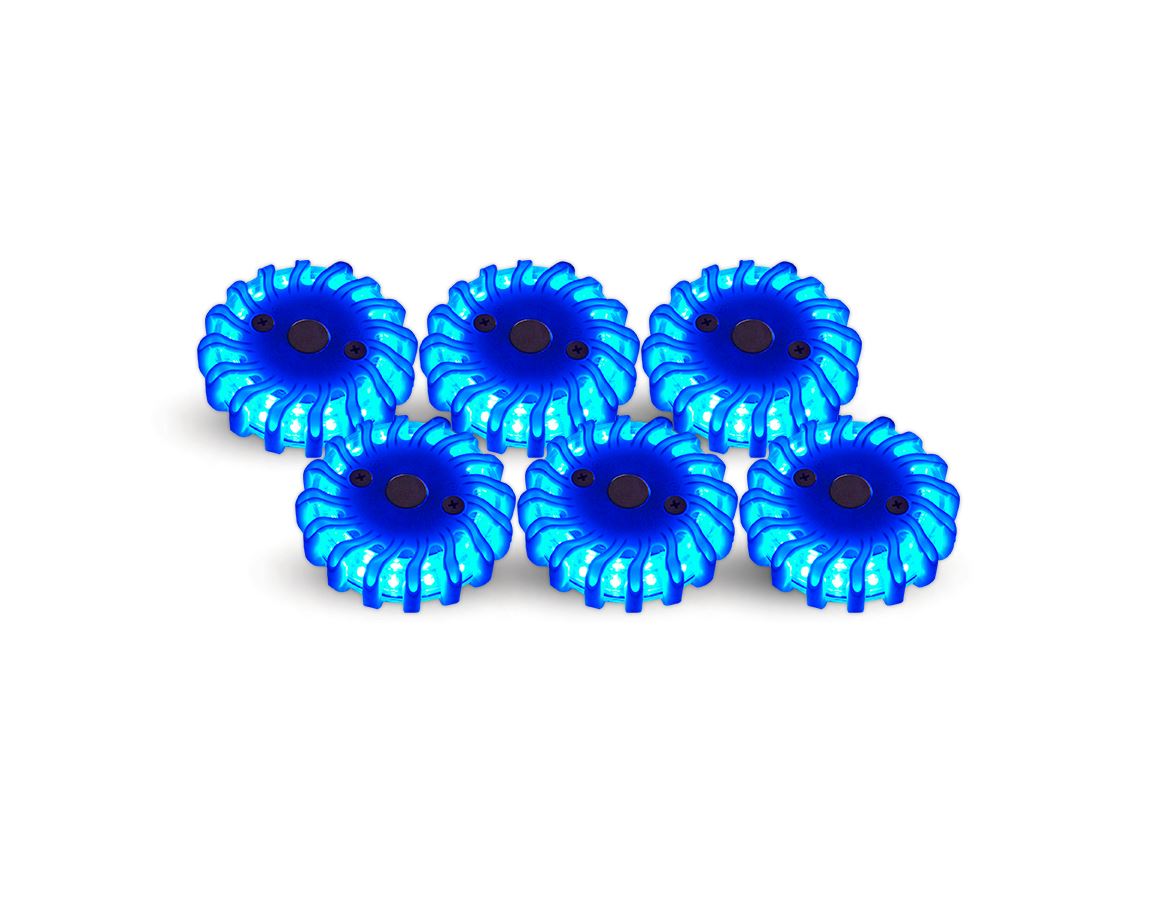 Accessories: Set: LED construction warning light 5+1 + blue