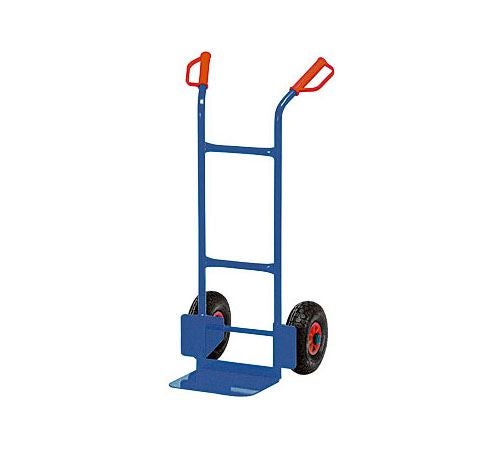 Chariot: Diable en tube d'acier, 200 kg