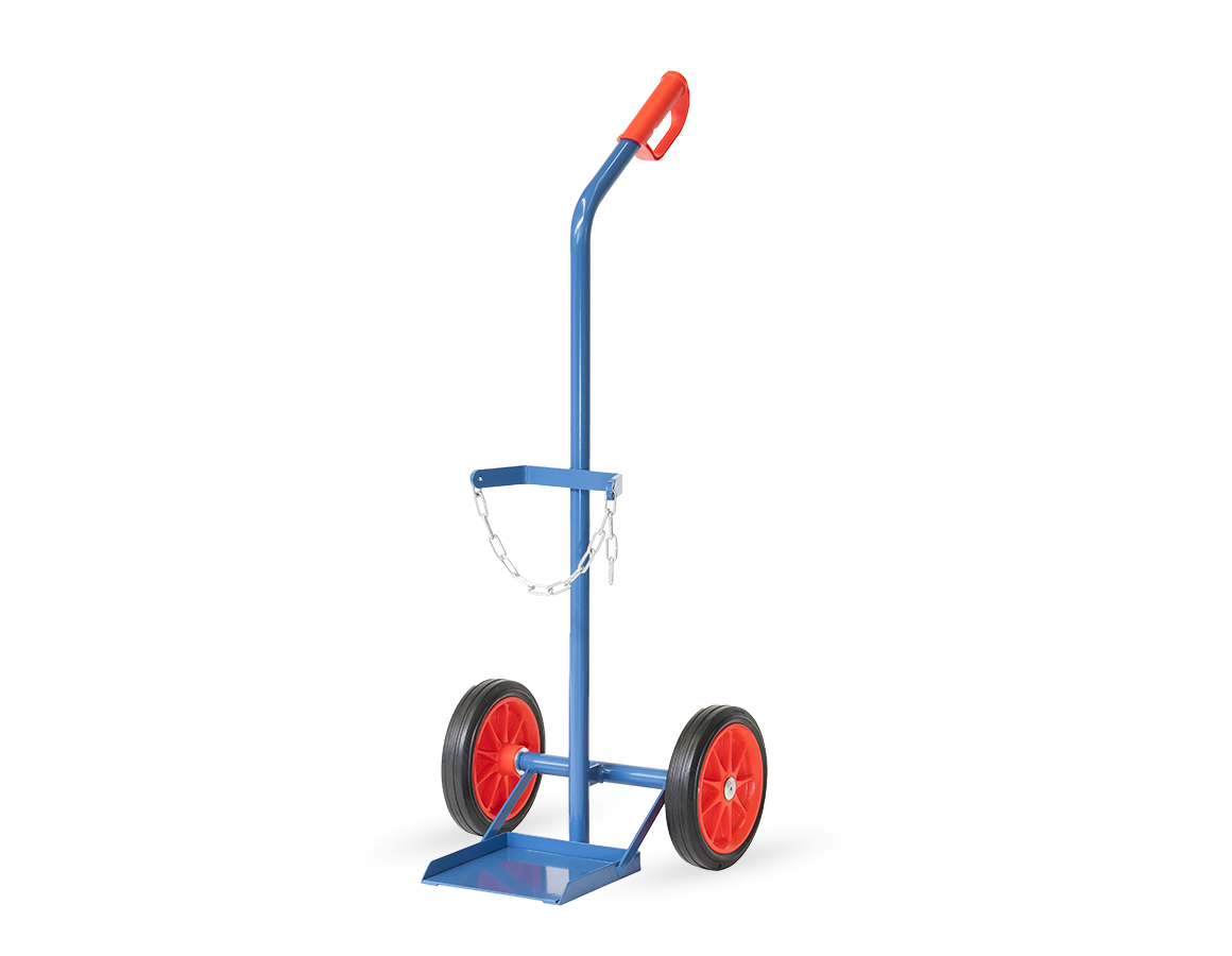 Wheelbarrow: Steel cylinder cart, 100 kg