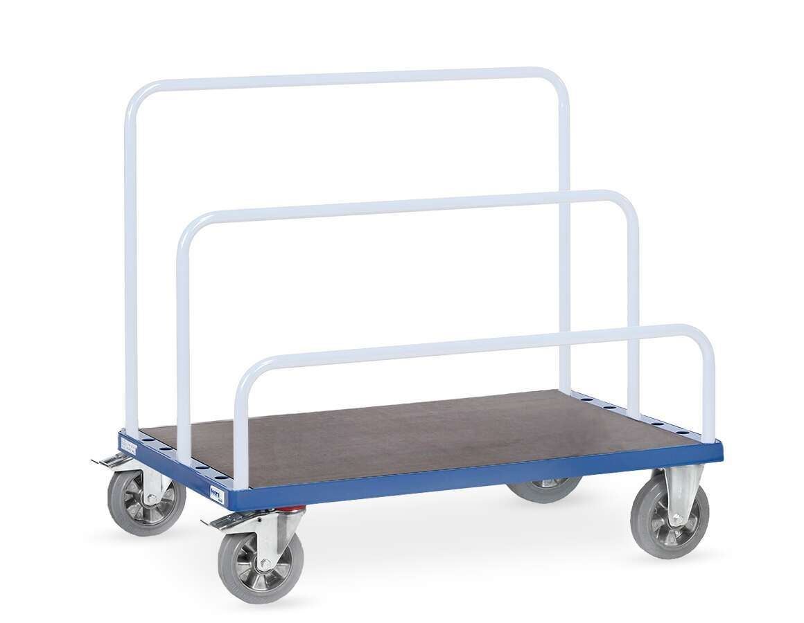 Bar-type trolley: Flat trolley for clips