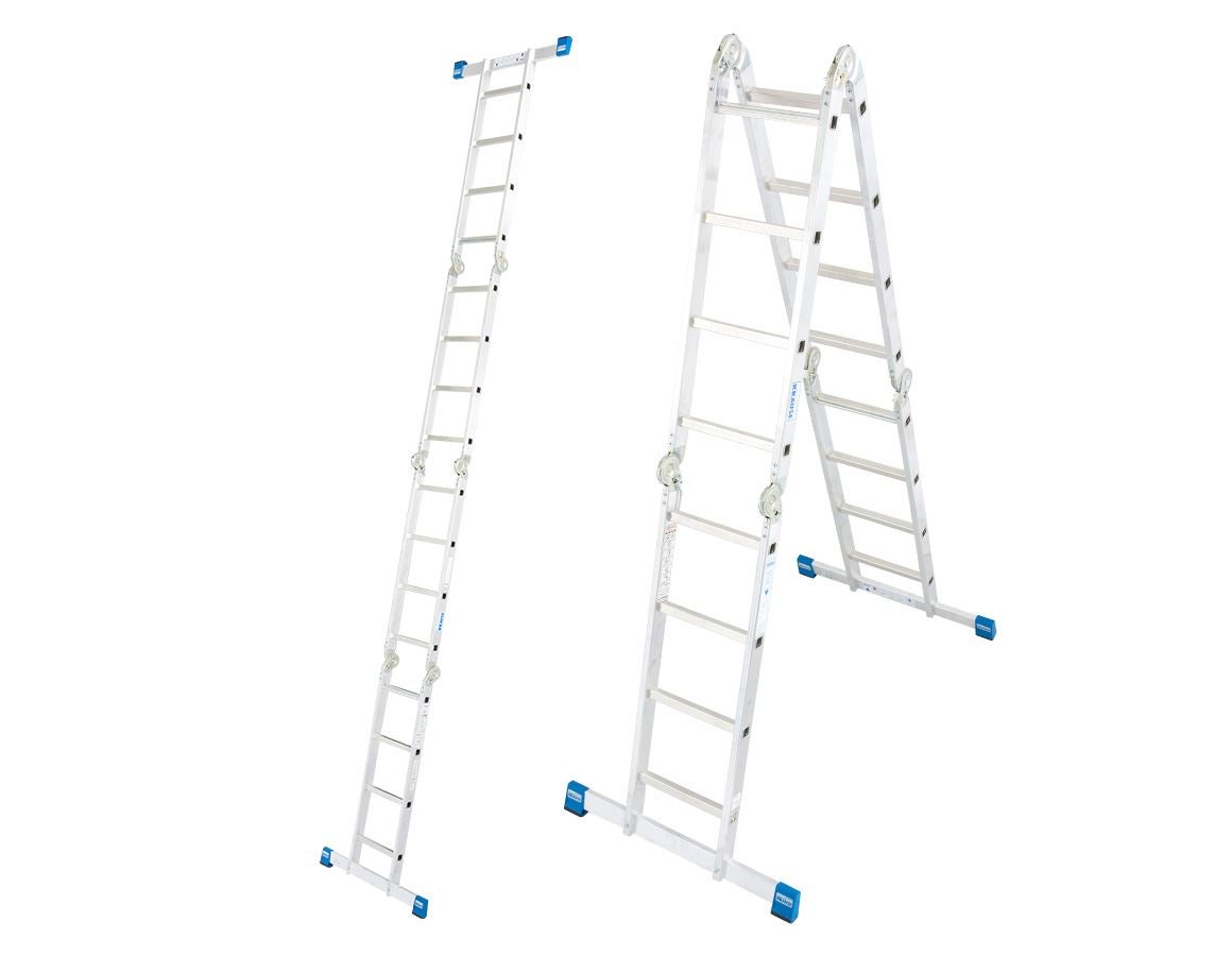 Ladders: KRAUSE STABILO folding universal ladder (alu)