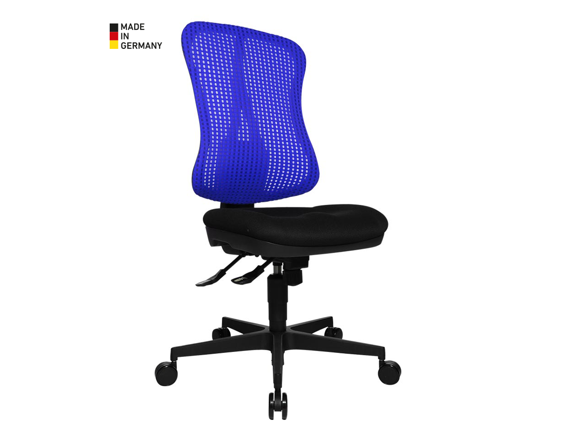 Chaises: Chaise de bureau rotative Head Point SY + bleu