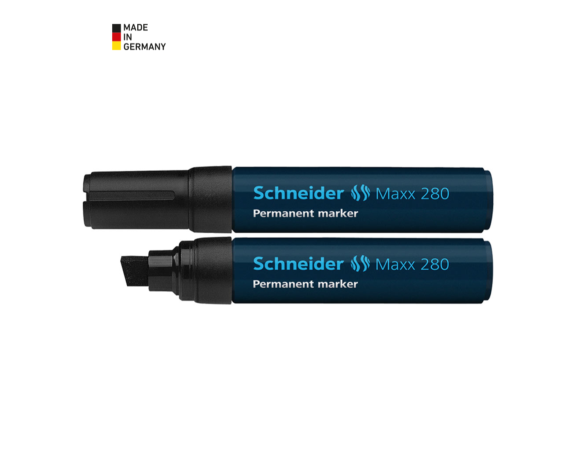 Writing | Correcting: Permanent Marker Schneider 280 + black