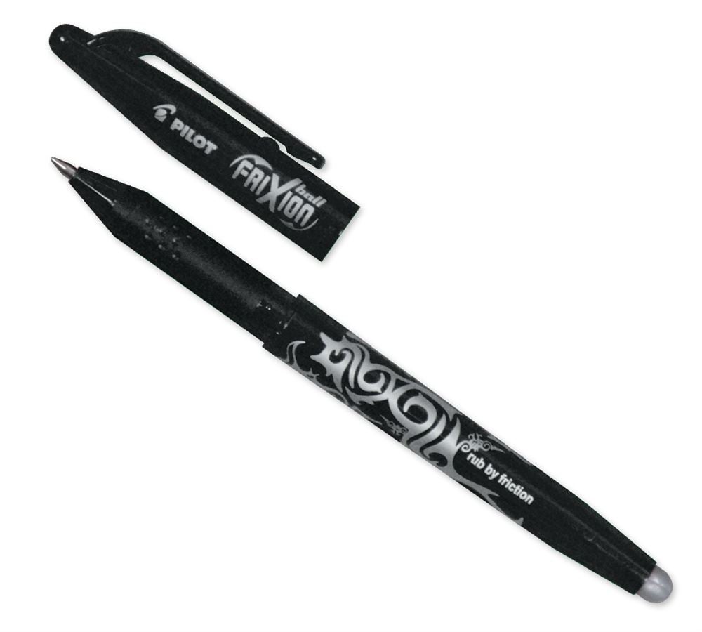 Ecrire | corriger: Roller à encre Frixion ball PILOT + noir