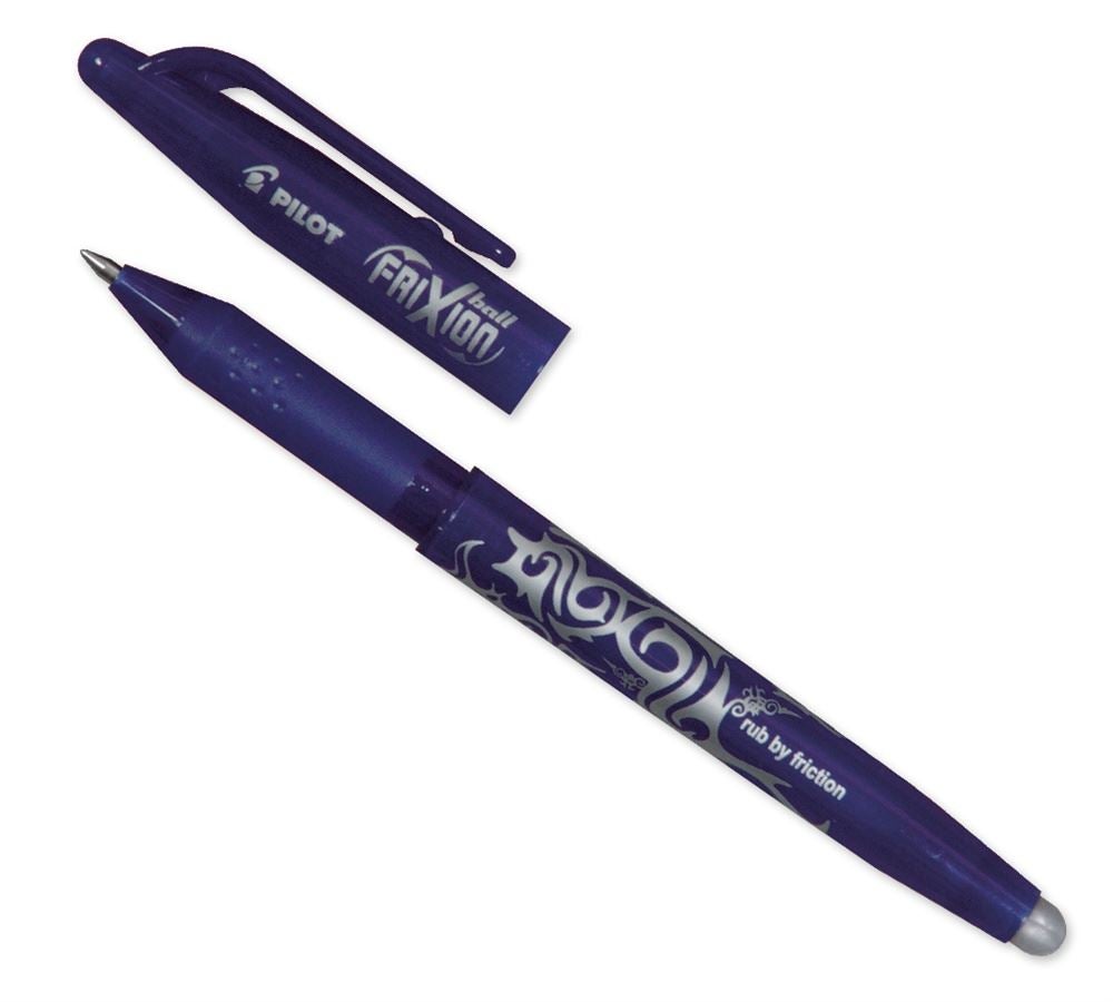 Ecrire | corriger: Roller à encre Frixion ball PILOT + bleu