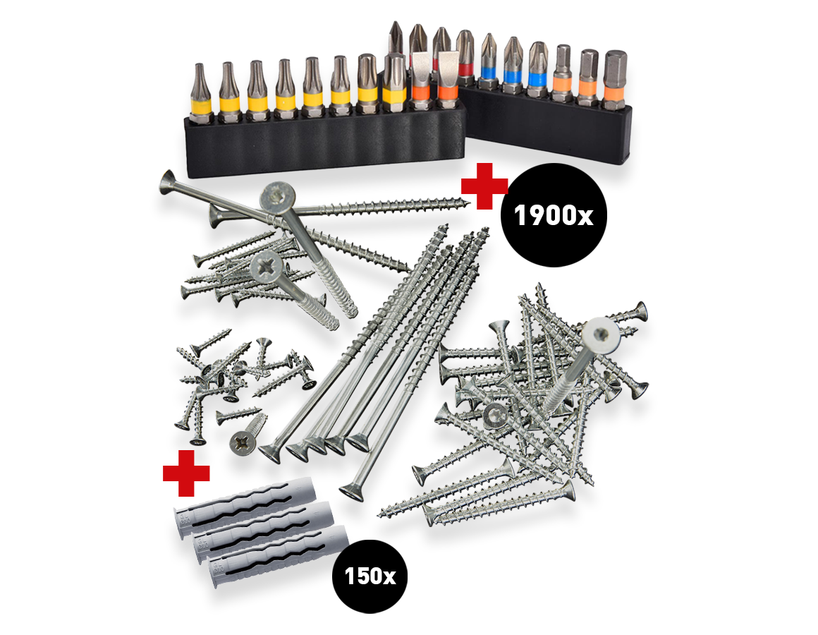 Tools & Equipment: Test set professional universal screw Plus count.