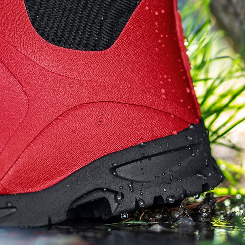 Kinderschuhe: e.s. Allroundstiefel Fides high, Kinder + feuerrot/schwarz 2