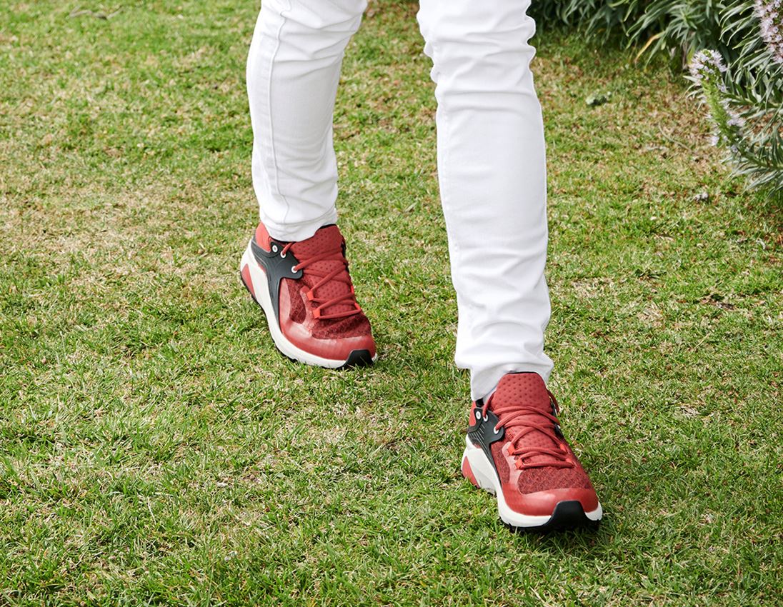 O1: e.s. O1 Work shoes Pietas + desertred/redorange 1