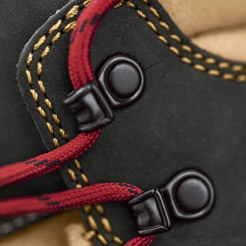 O6: O6 Work shoes e.s. Darak II + black/walnut/ruby 2