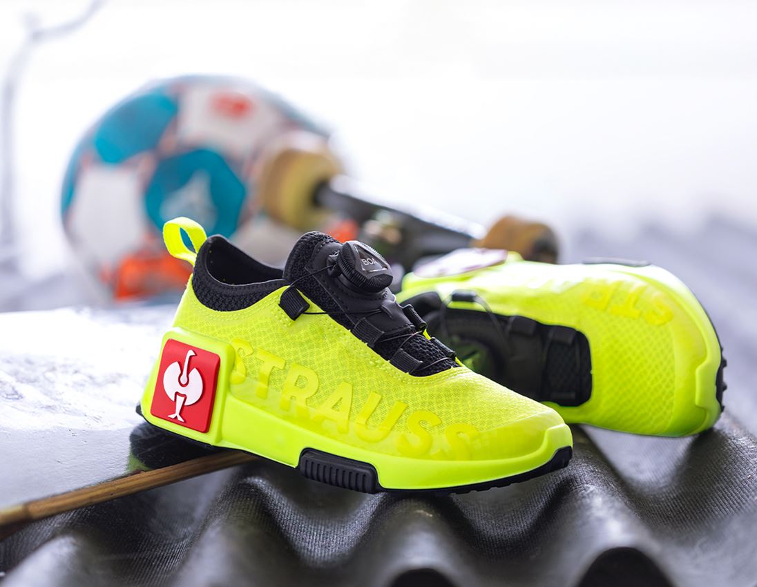 Chaussures pour enfants: Chaussures Allround e.s. Etosha, enfants + jaune fluo 1