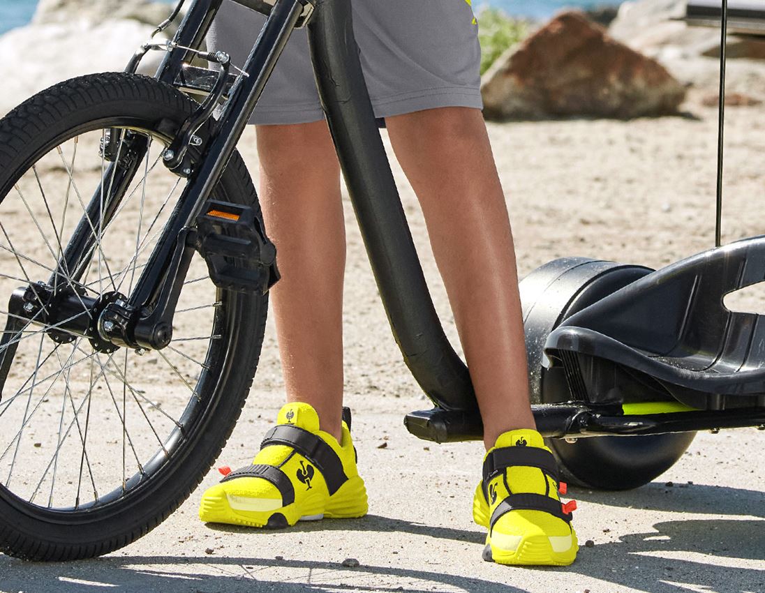 Kids Shoes: Allround shoes e.s. Waza, children's + acid yellow/black 1