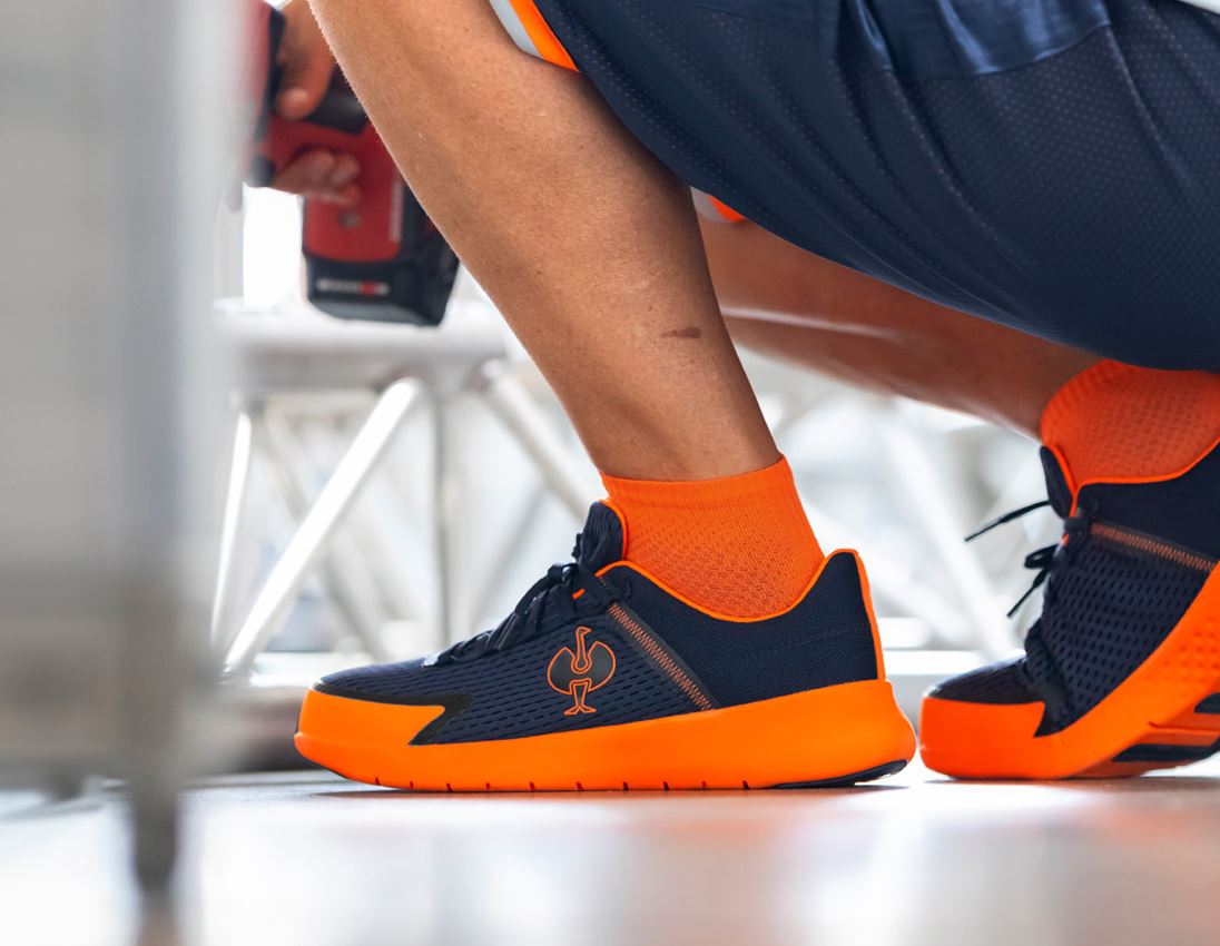 SB: SB Sicherheitshalbschuhe e.s. Tarent low + dunkelblau/warnorange 3