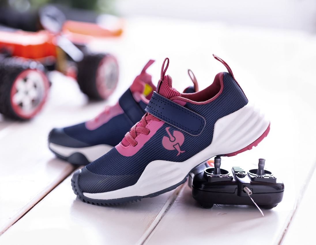 Kids Shoes: Allround shoes e.s. Porto low, children's + deepblue/tarapink 1