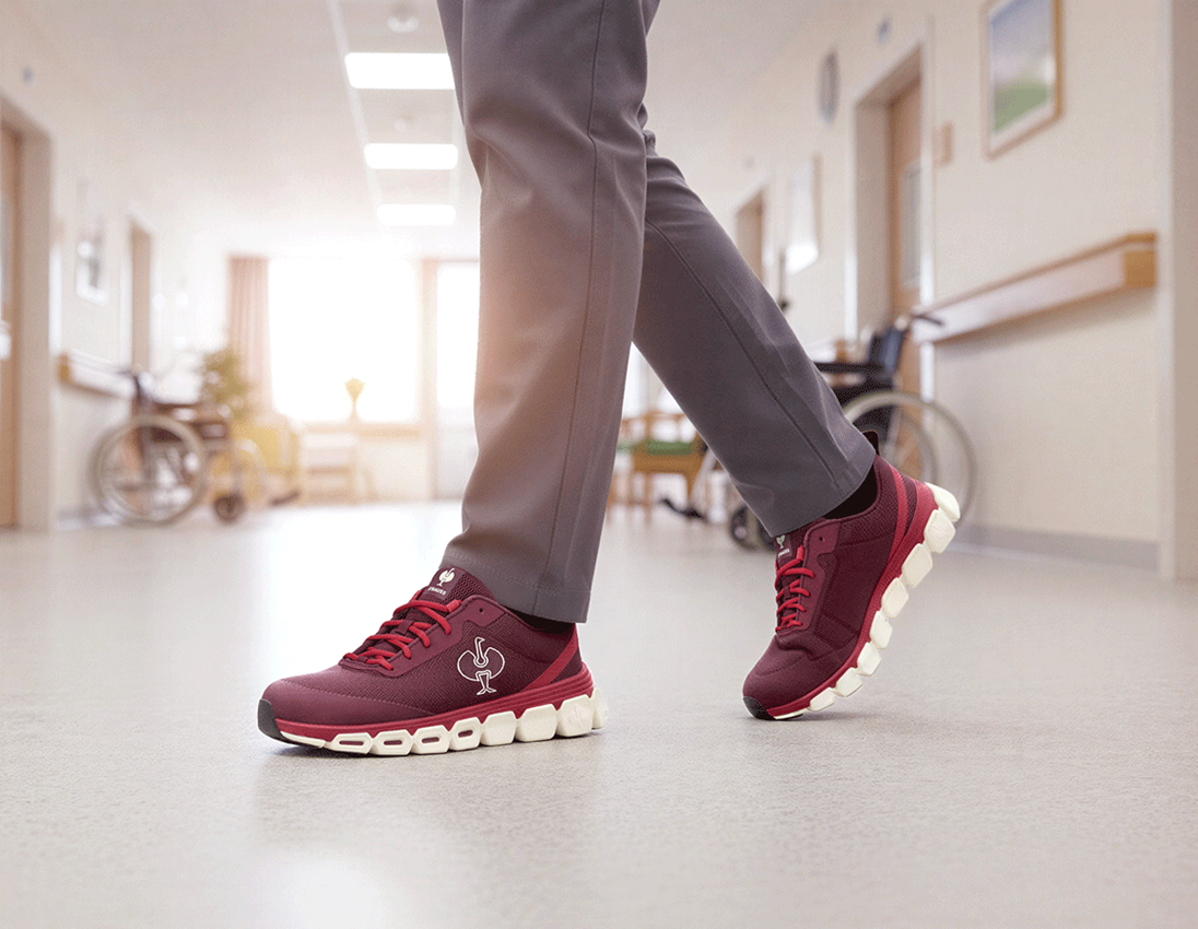 O1: O1 Work shoes e.s. Airolo low + mahoganyred 2