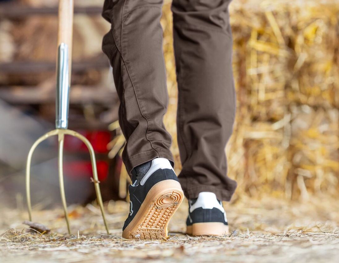 O1: O1 Work shoes e.s. Brockton low + black/white 3