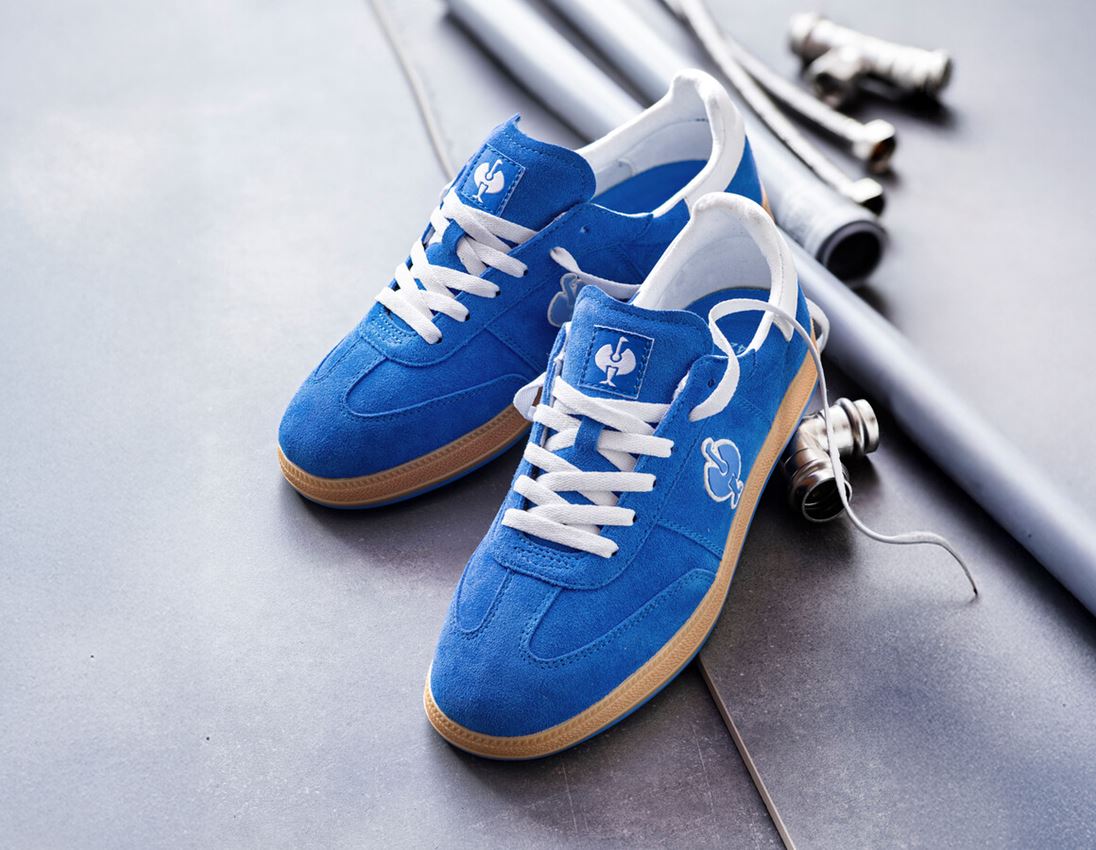 O1: O1 Work shoes e.s. Brockton low + gentianblue/white