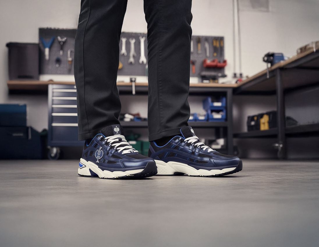 Chaussures de travail: O1 Chaussures de travail e.s. Lewistown low + bleu foncé 3