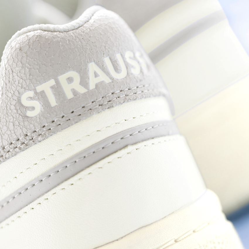 O1: O1 Berufsschuhe e.s. Sumter low + weiß/kornblau 2