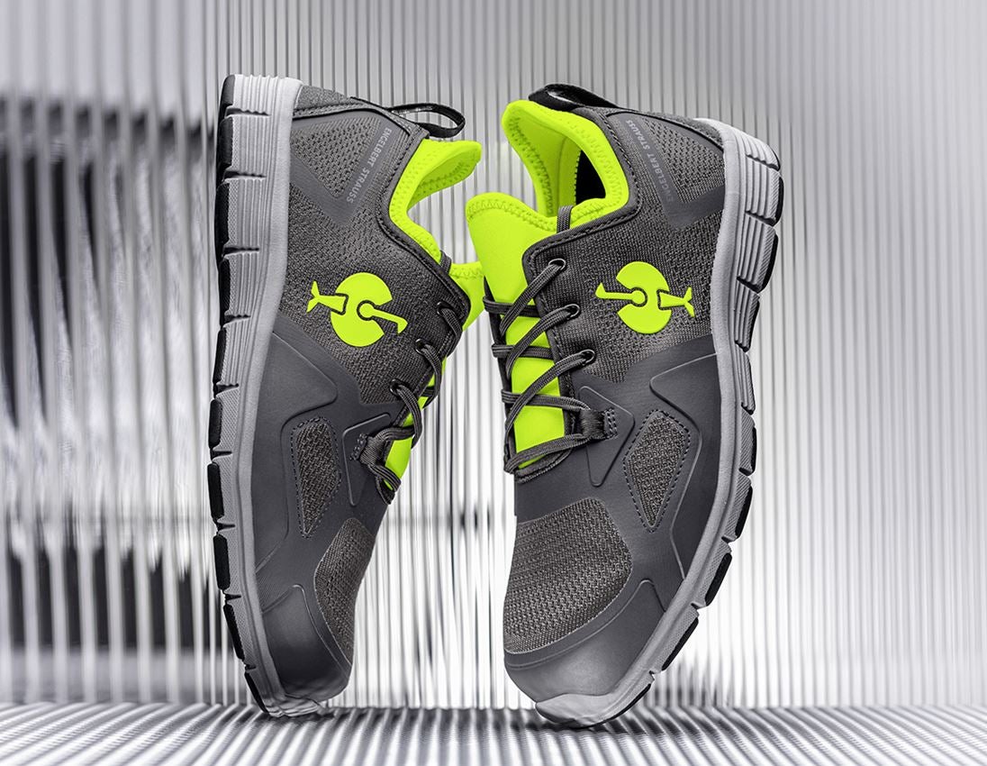 Medical | Healthcare: S1 Safety shoes e.s. Manda + anthracite/high-vis yellow