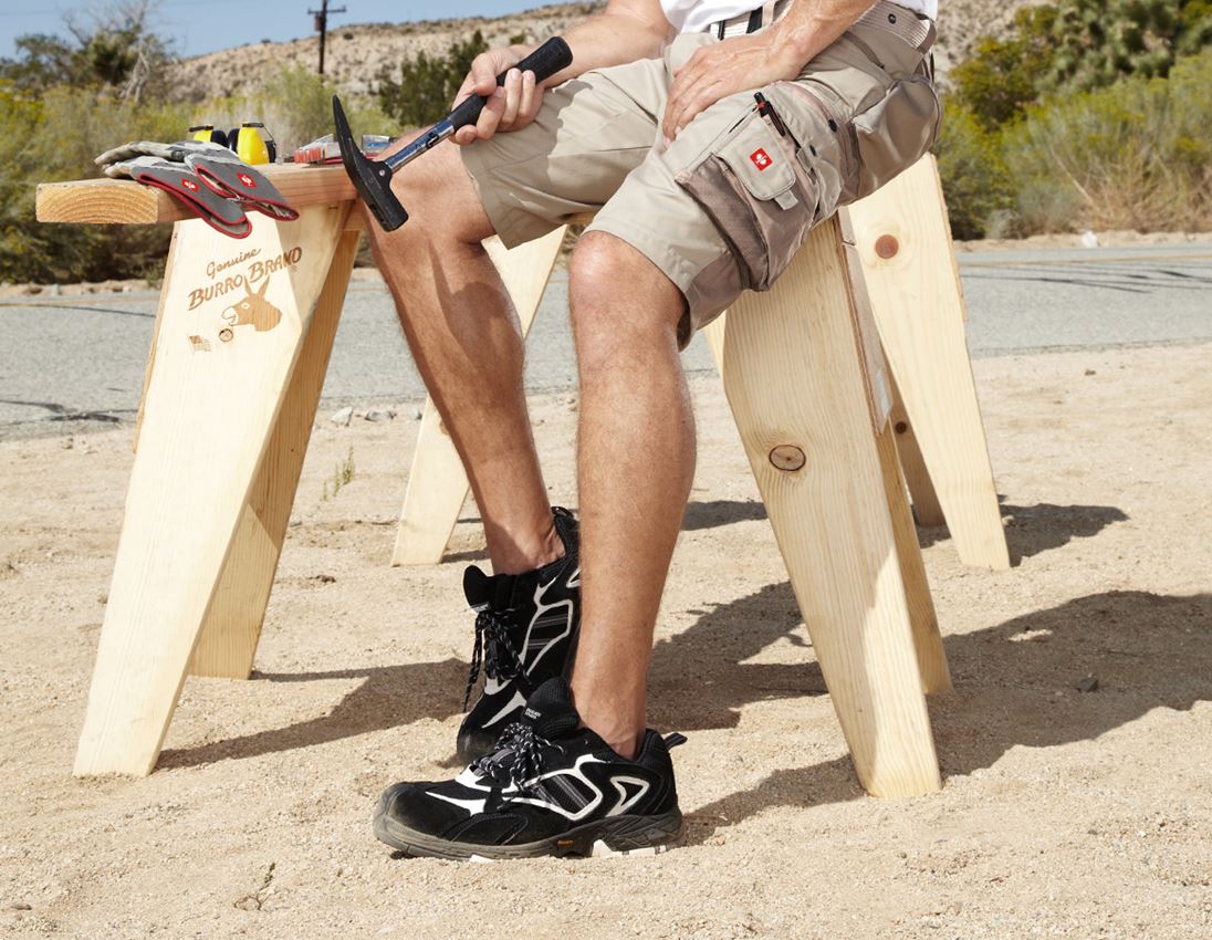 S1: S1 Sicherheitshalbschuhe Tim + schwarz 1